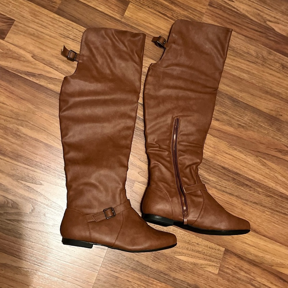 Knee high boots